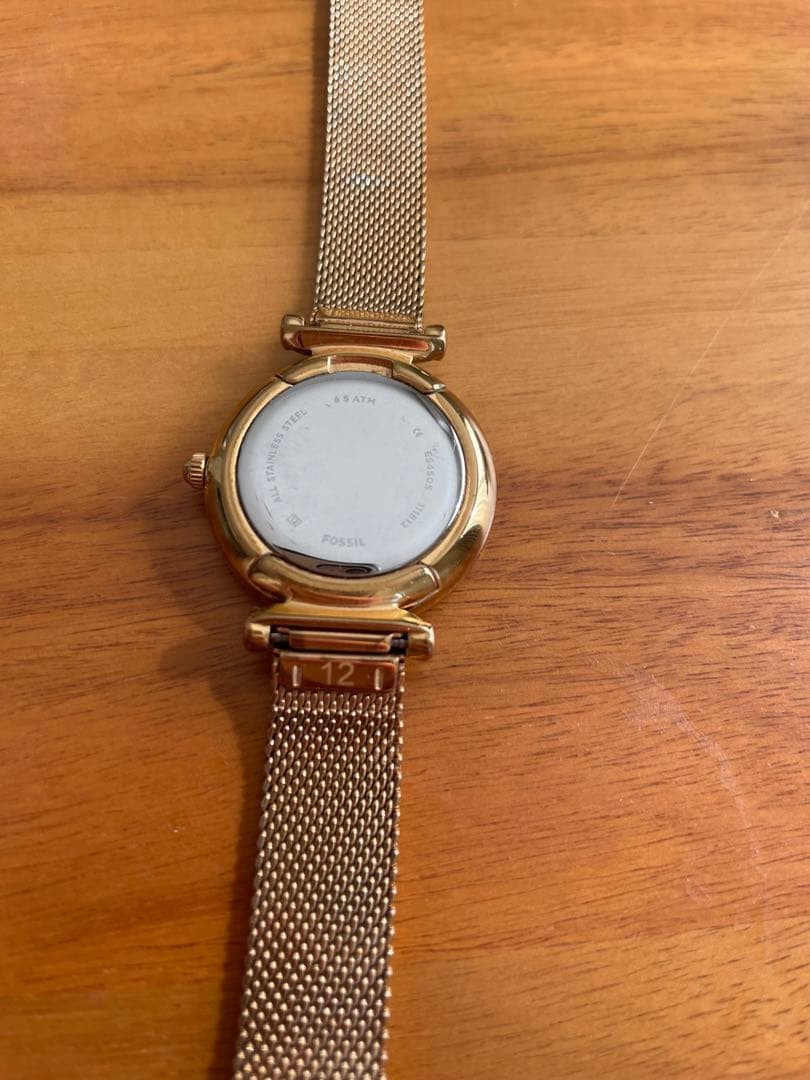 FOSSIL Mesh Watch CARLIE MINI Square Clasp