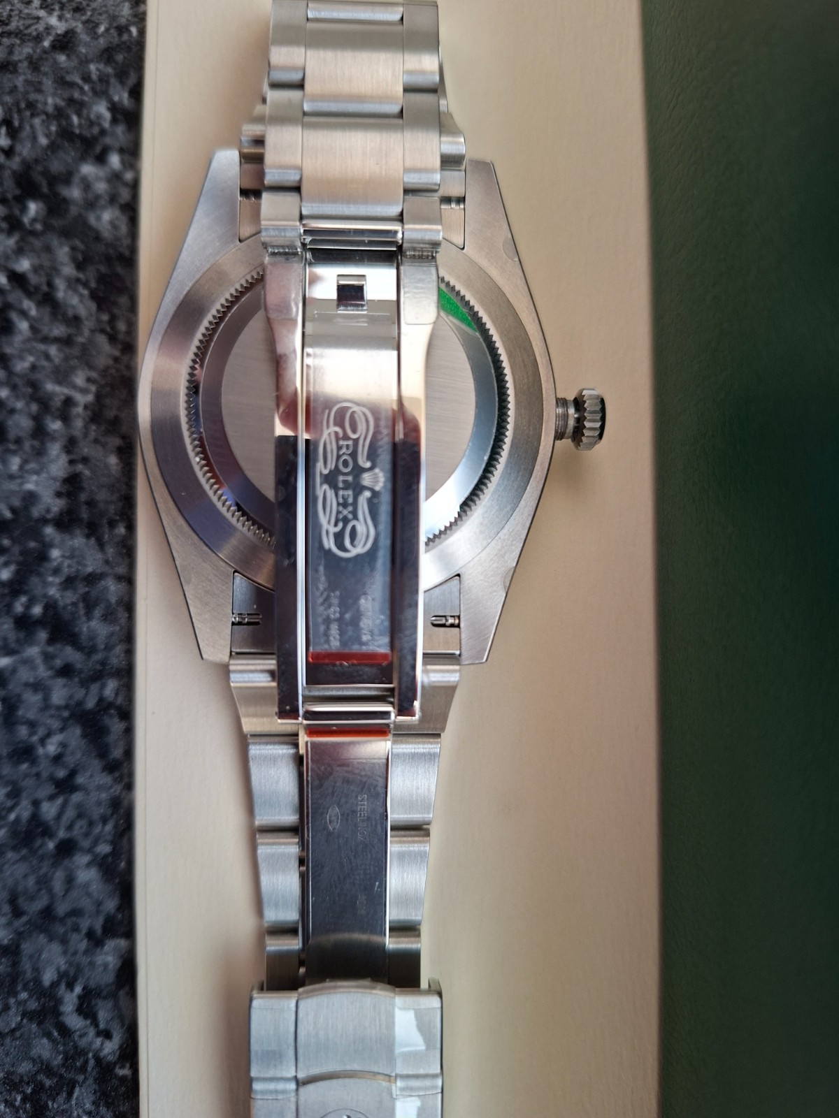 Rolex Genuine Oyster Perpetual 41 Celebration Dial Full Set in Stickers