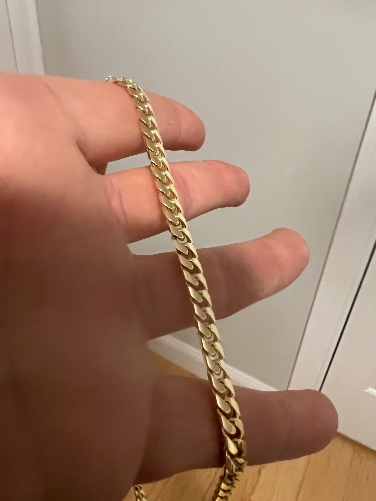 14K 18 In 5.5mm Solid Miami Cuban Link Chain Brand New Quality Gold Inc 40.36 G