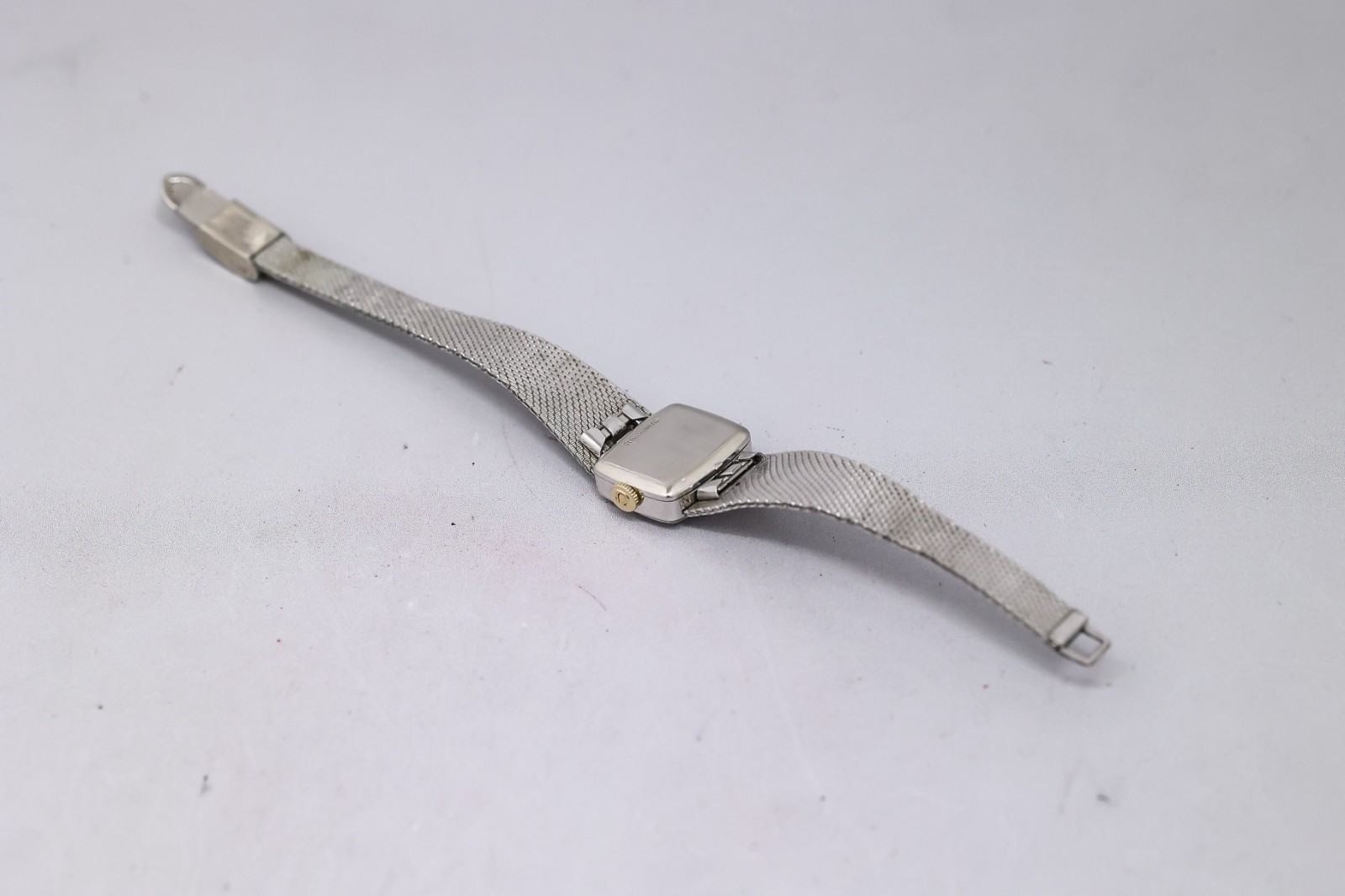 14K GF *Vintage 1971* OMEGA De Ville Cal.485 Manual Winding Linen 17J 20mm Women