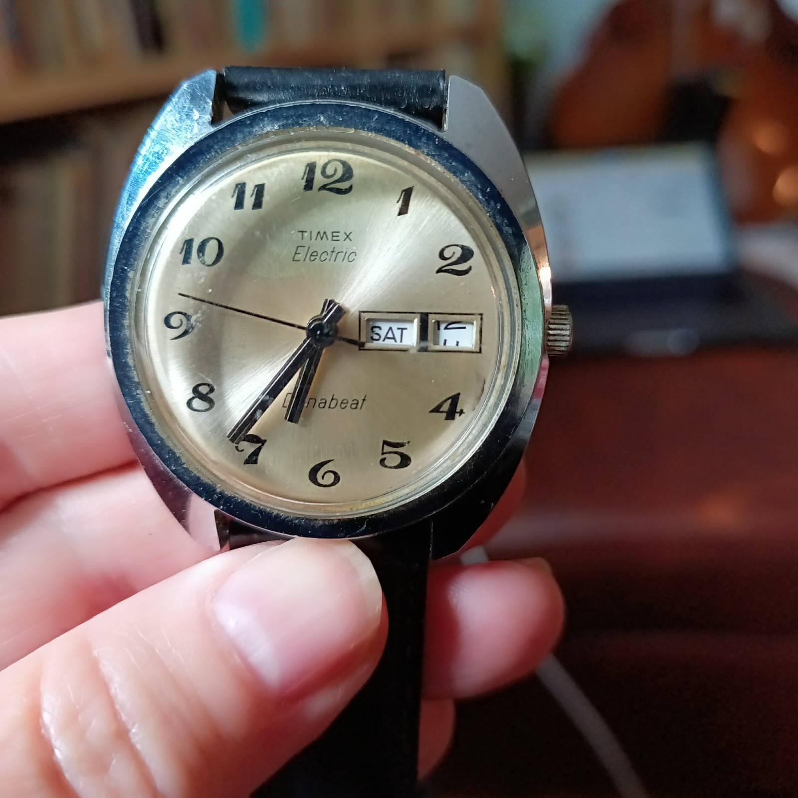 Timex Dynabeat Electric watch — no idea if it works
