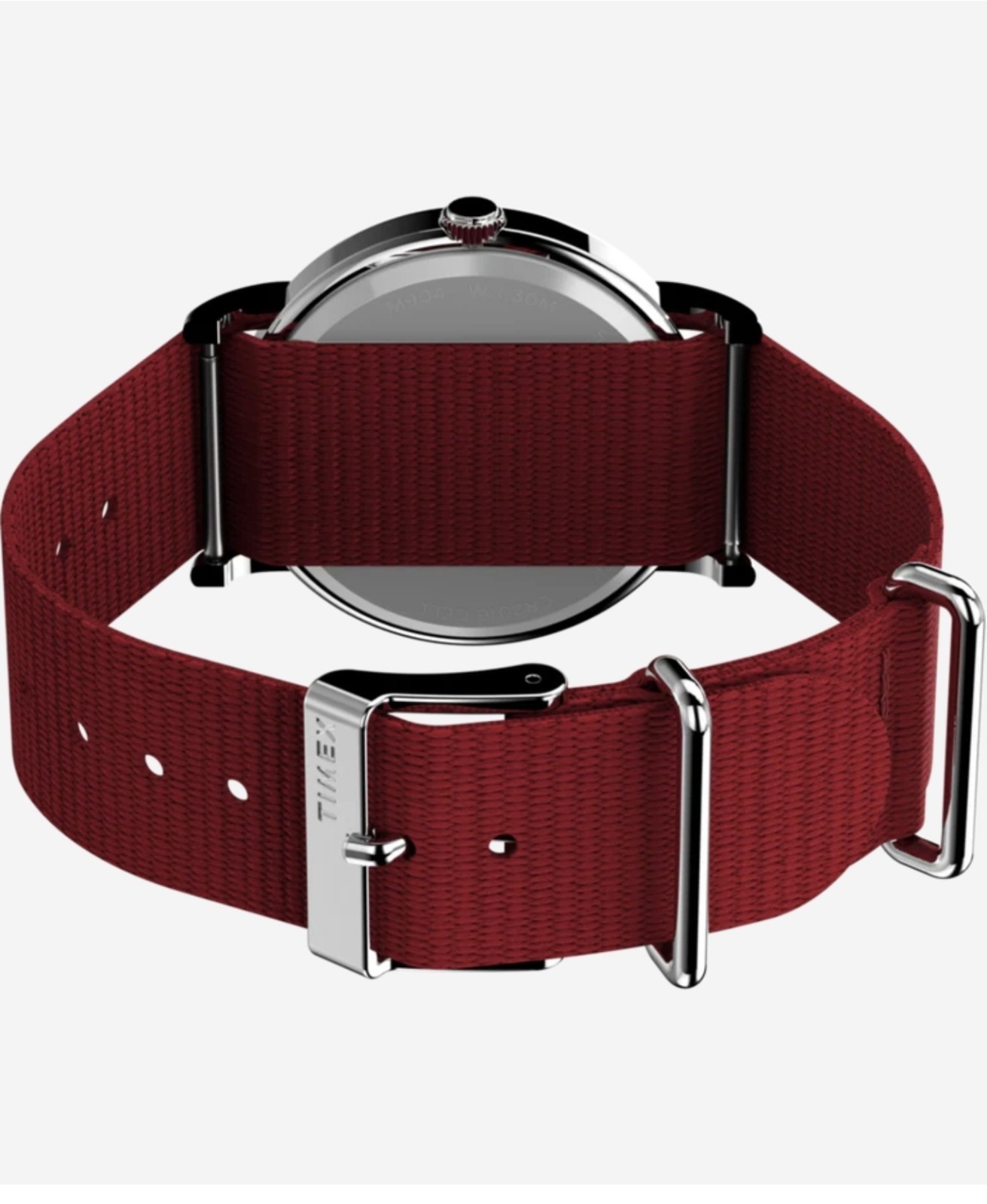 Timex Weekender 38mm Peanuts Snoopy Watch – Red Nylon Strap – TW2R41400JT