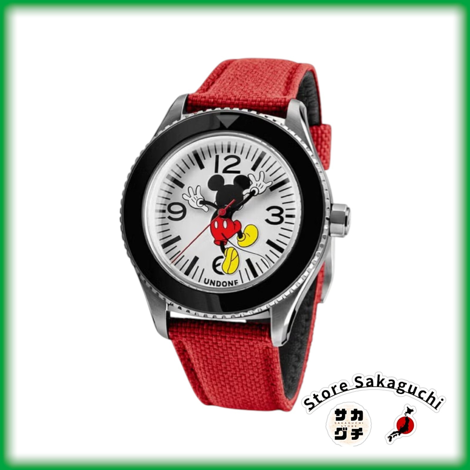 UNDONE Disney Mickey Mouse Japan Limited Automatic Watch 40mm Men Women