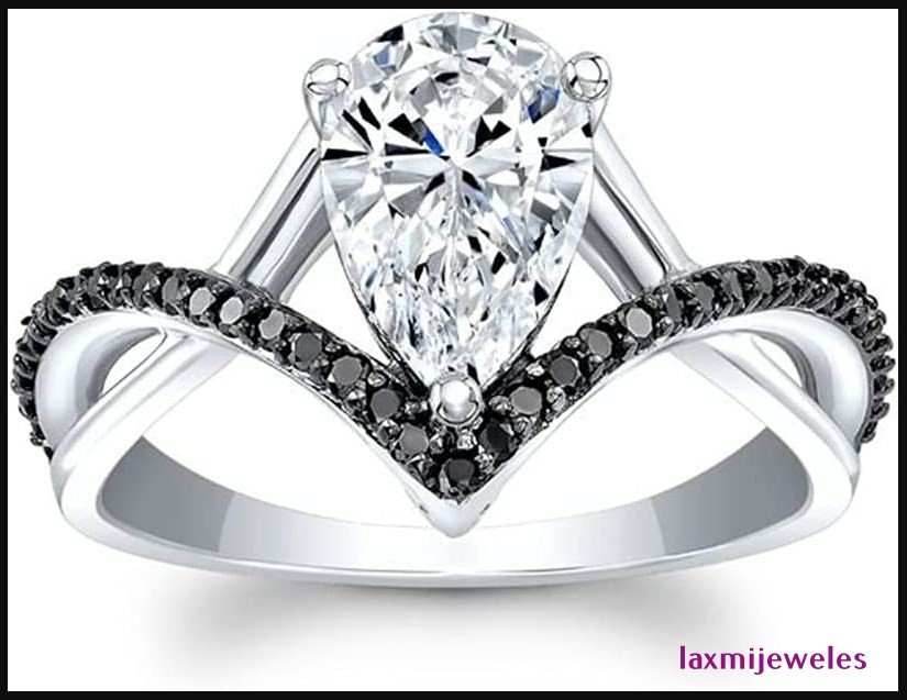 3Ct Round Cut Lab Created Diamond Ring Love Knot Bypass Promise Bridal Band