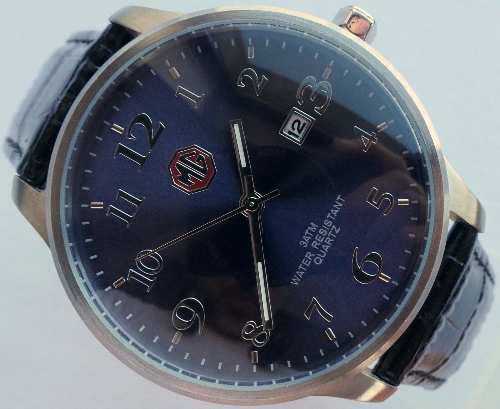MG Morris Garages BMC MGA MGB Classic Aviator Driver Sport Car Accessory Watch