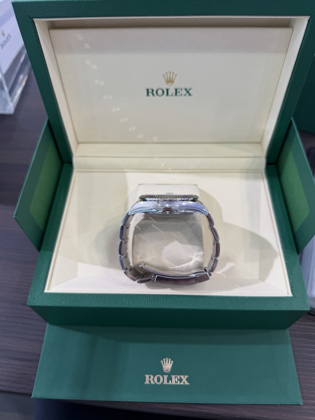 Rolex Sky-Dweller Steel & 18k Gold Bezel Black Dial 42mm FULL SET!! ‘2020 326934