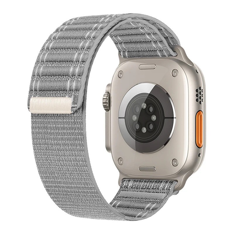 Woven Nylon Sport Loop Band for Apple Watch Series 10 9 8 7 11 SE Ultra 38–49mm