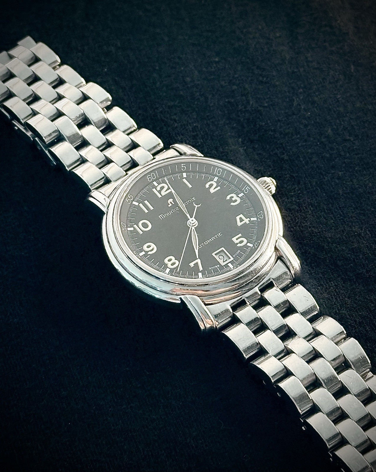 Rare Maurice Lacroix Pontos Automatic Swiss Watch – Full Set Box & Papers
