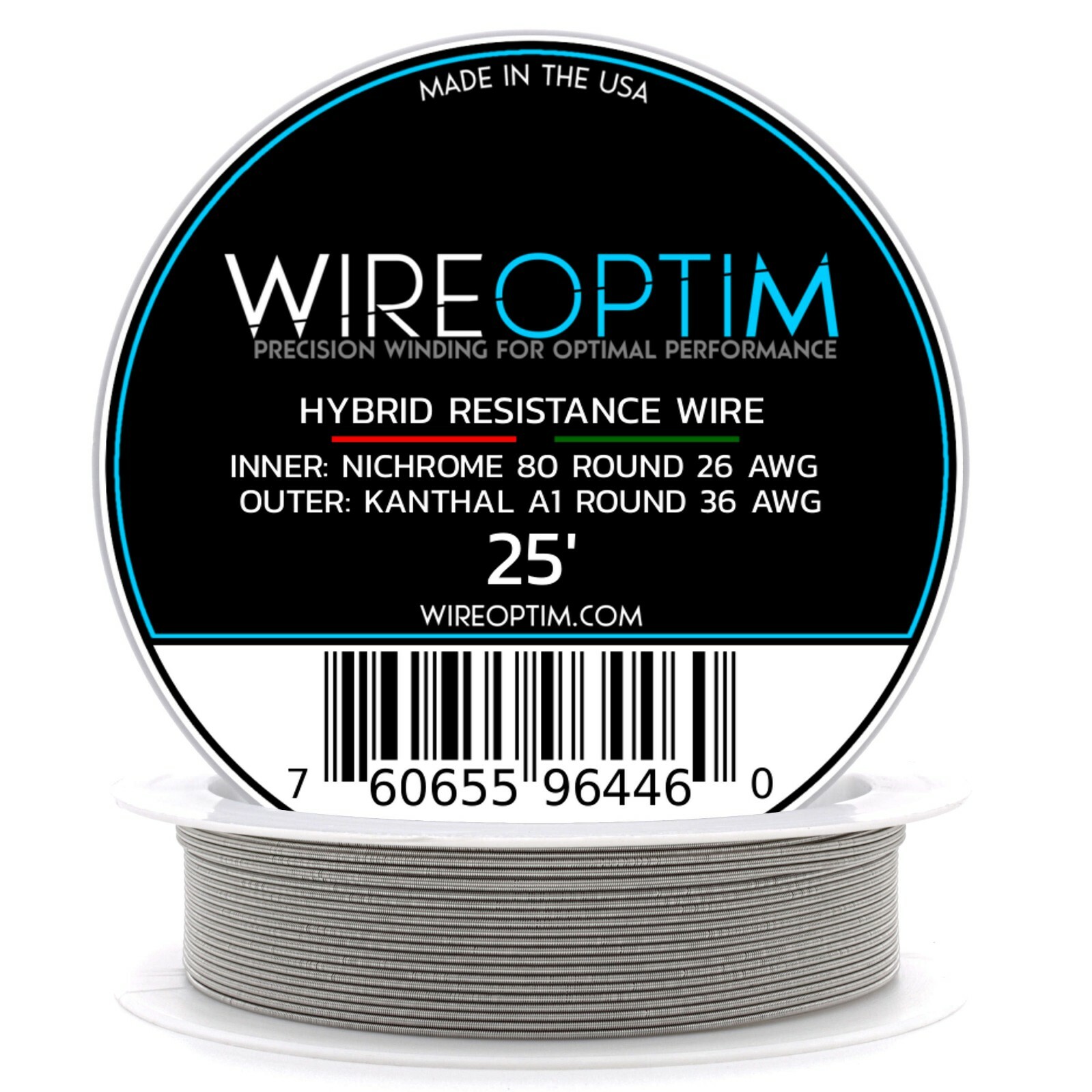 Hybrid Wire – Kanthal A1, Stainless Steel 316L, Nichrome 80, Nichrome 90