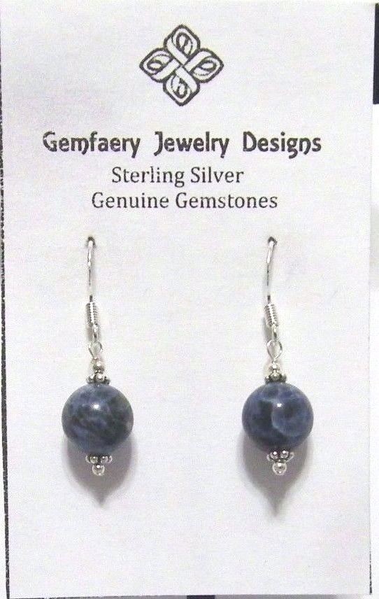 Sterling Silver “NAME YOUR STONE” Gemstone Petite Dangle Earrings…Handmade USA