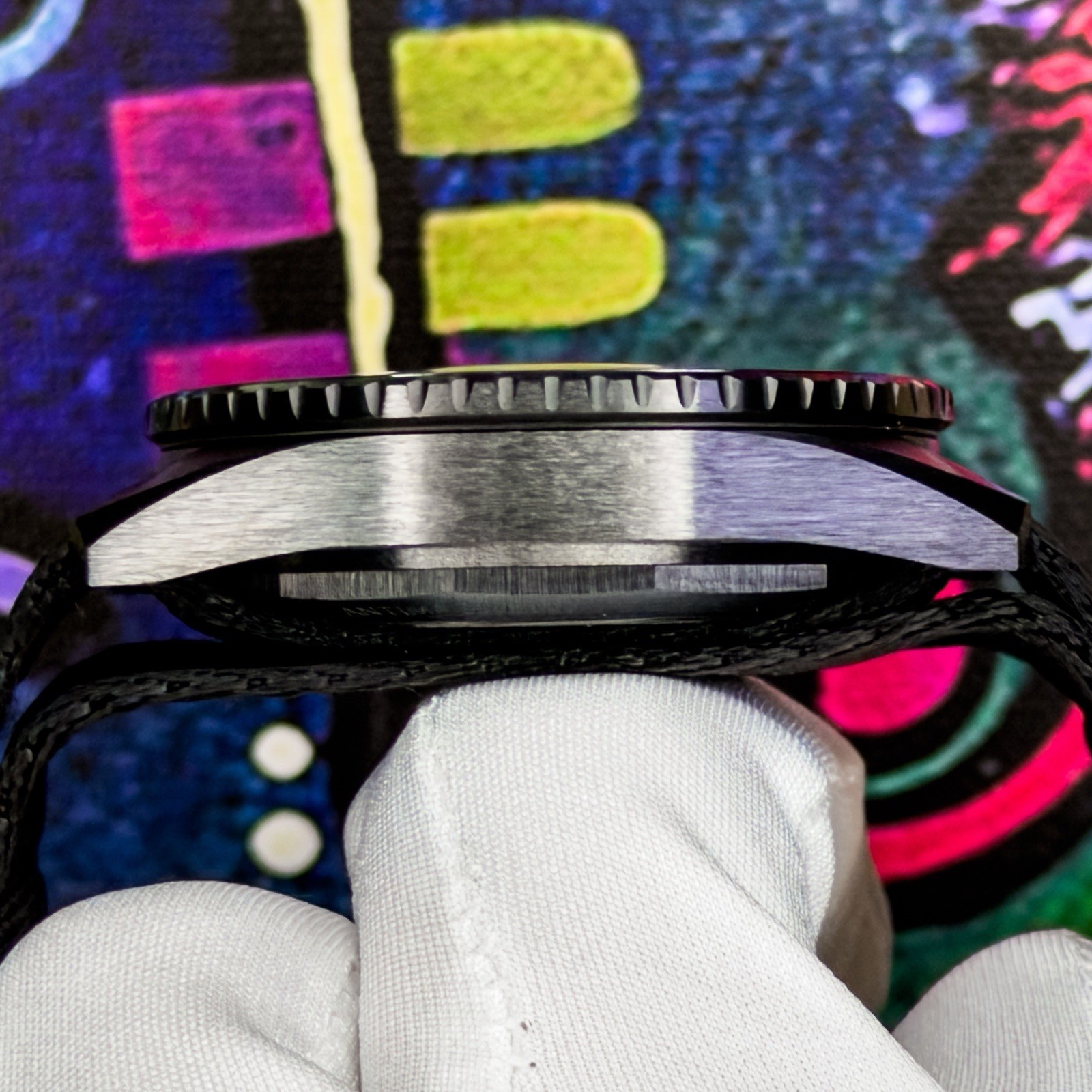 Blancpain 5000‑0130‑NABA 5000 Bathyscaphe Ceramic Black Sunburst Liquid Metal