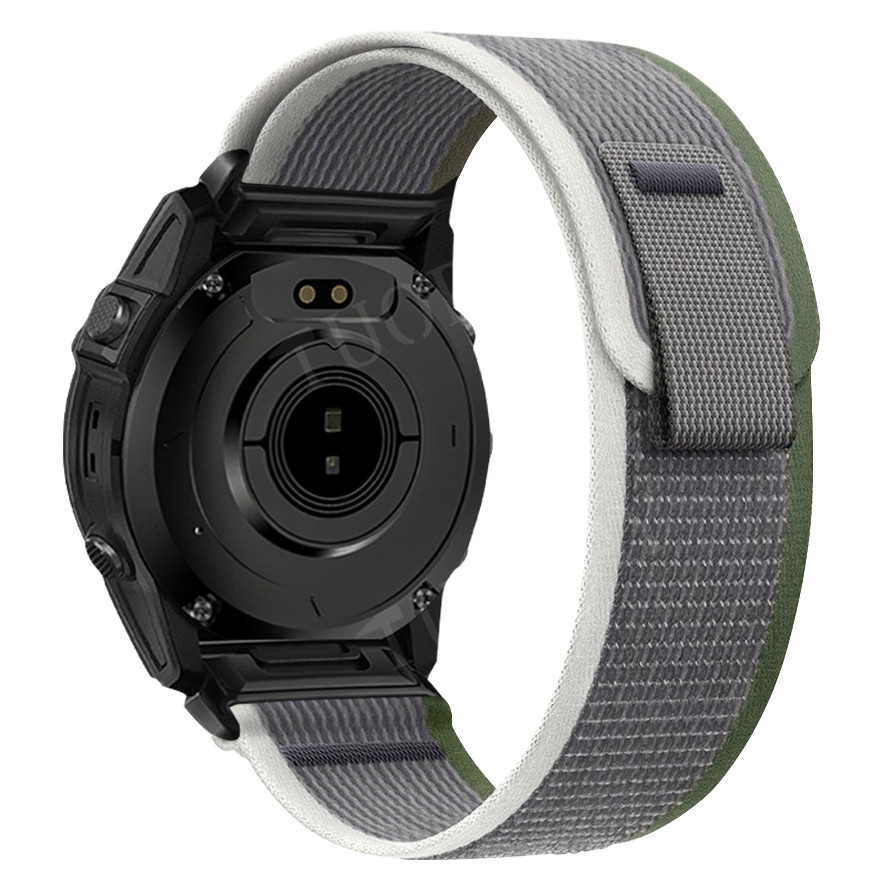 26 20 22mm Nylon Band For Garmin Fenix 8 7X 6X Pro 7 7S 6 6S 5X 5 5S Plus Strap