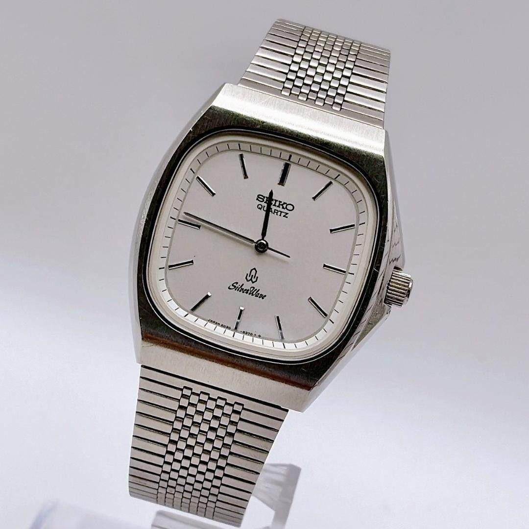 SEIKO SilverWave 6030-5310 Quartz White Dial Vintage Working