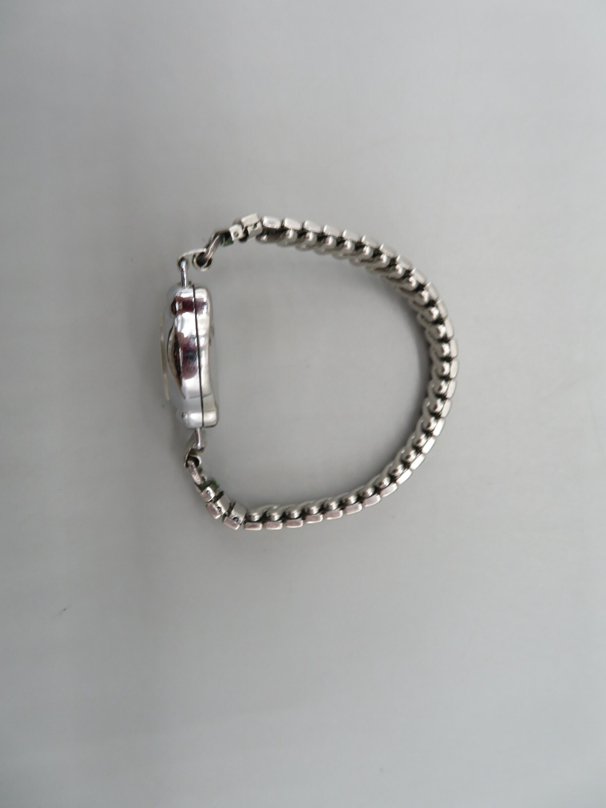 Ladies Vintage Nikles Fond Acier Inoxydable Watch FOR PARTS/REPAIRS