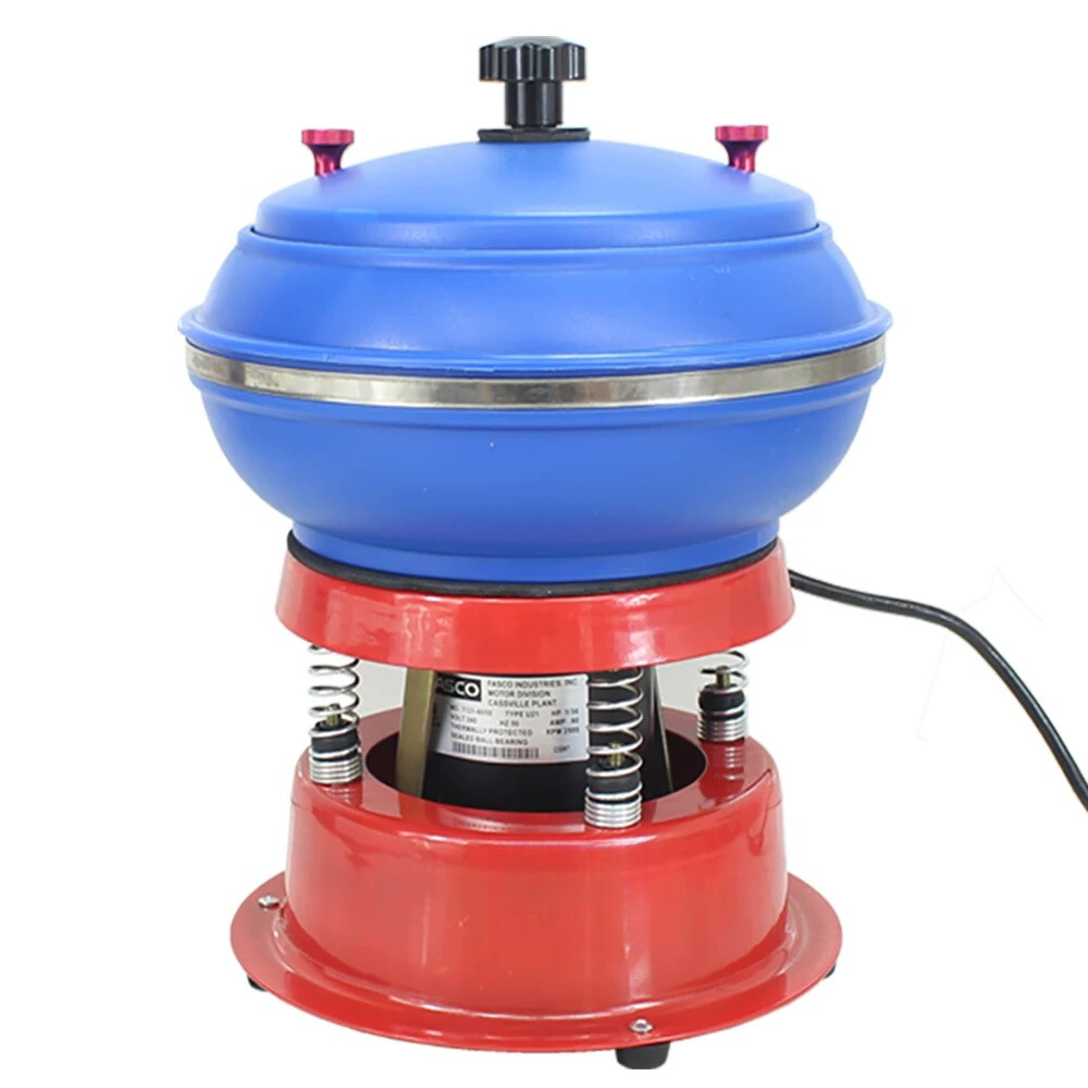 110V/220V Jewelry Vibrating Tumbler Tumbling Polishing Machine Metal Polisher