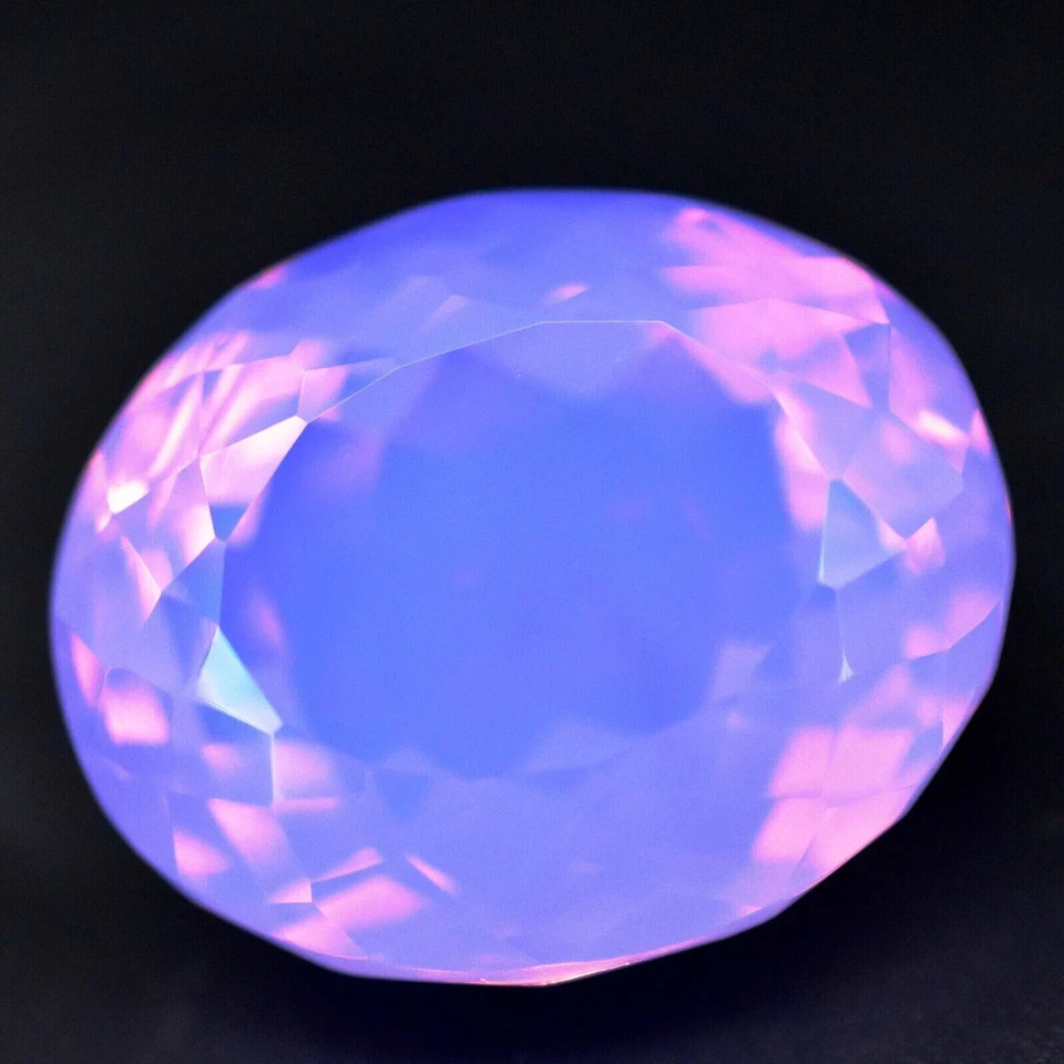 242.75 Carat Large Pink Opal Oval Cut Certified Rare Loose Gemstone