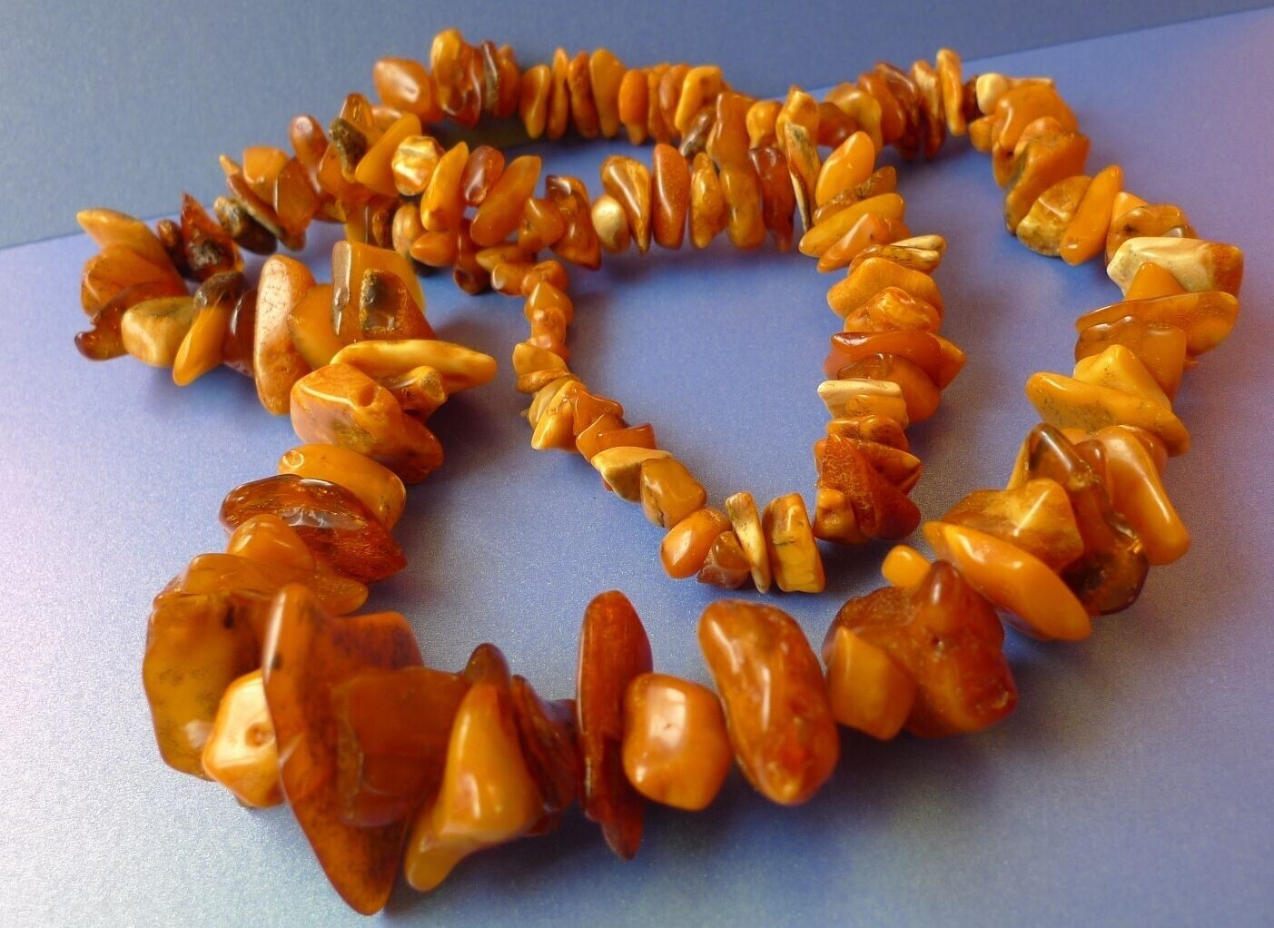 Jewelry Multi-Color Natural gems 114g Baltic Amber Necklace Beads Medicine Charm