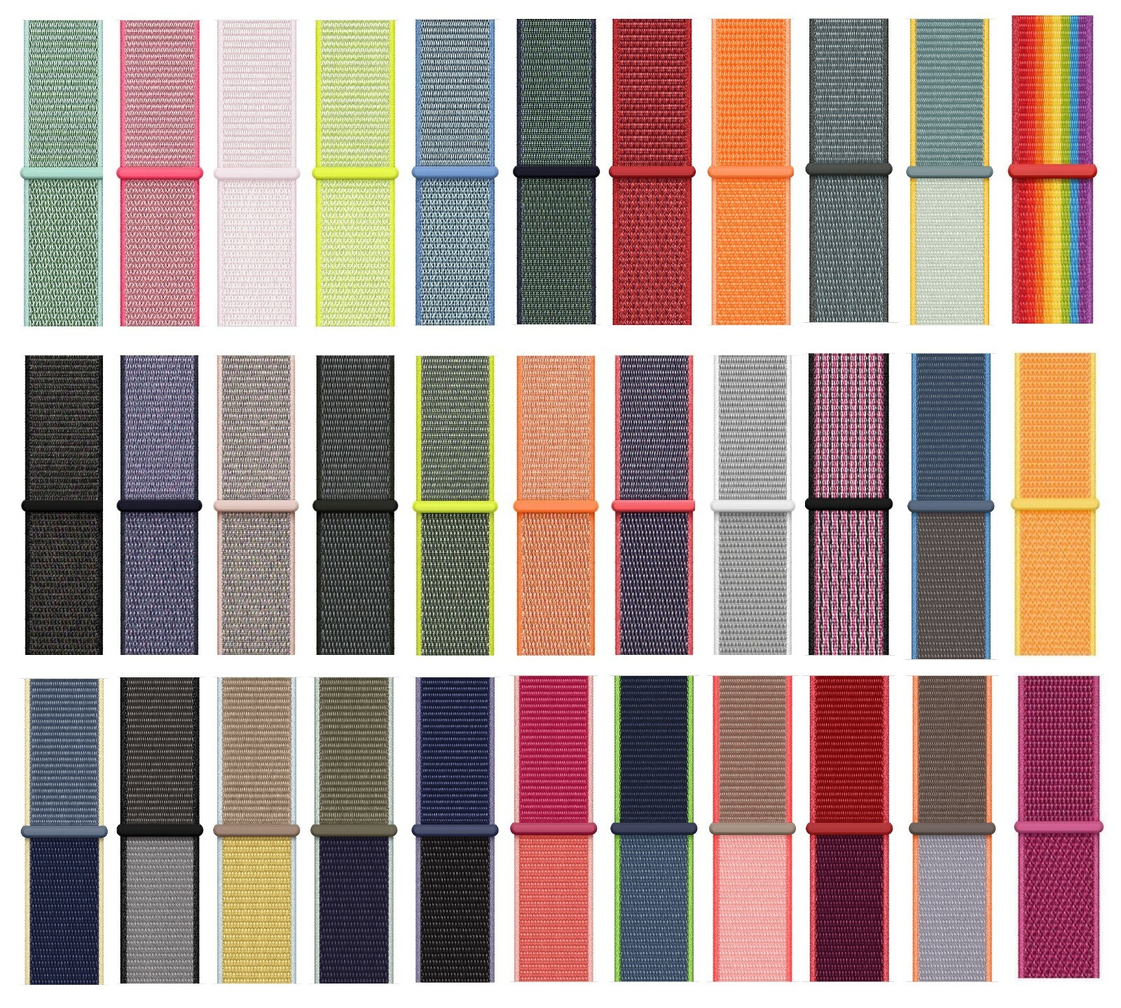 Nylon Sport Loop 20mm 22mm Watch Band Strap For Samsung Galaxy Active 2 S3 46mm