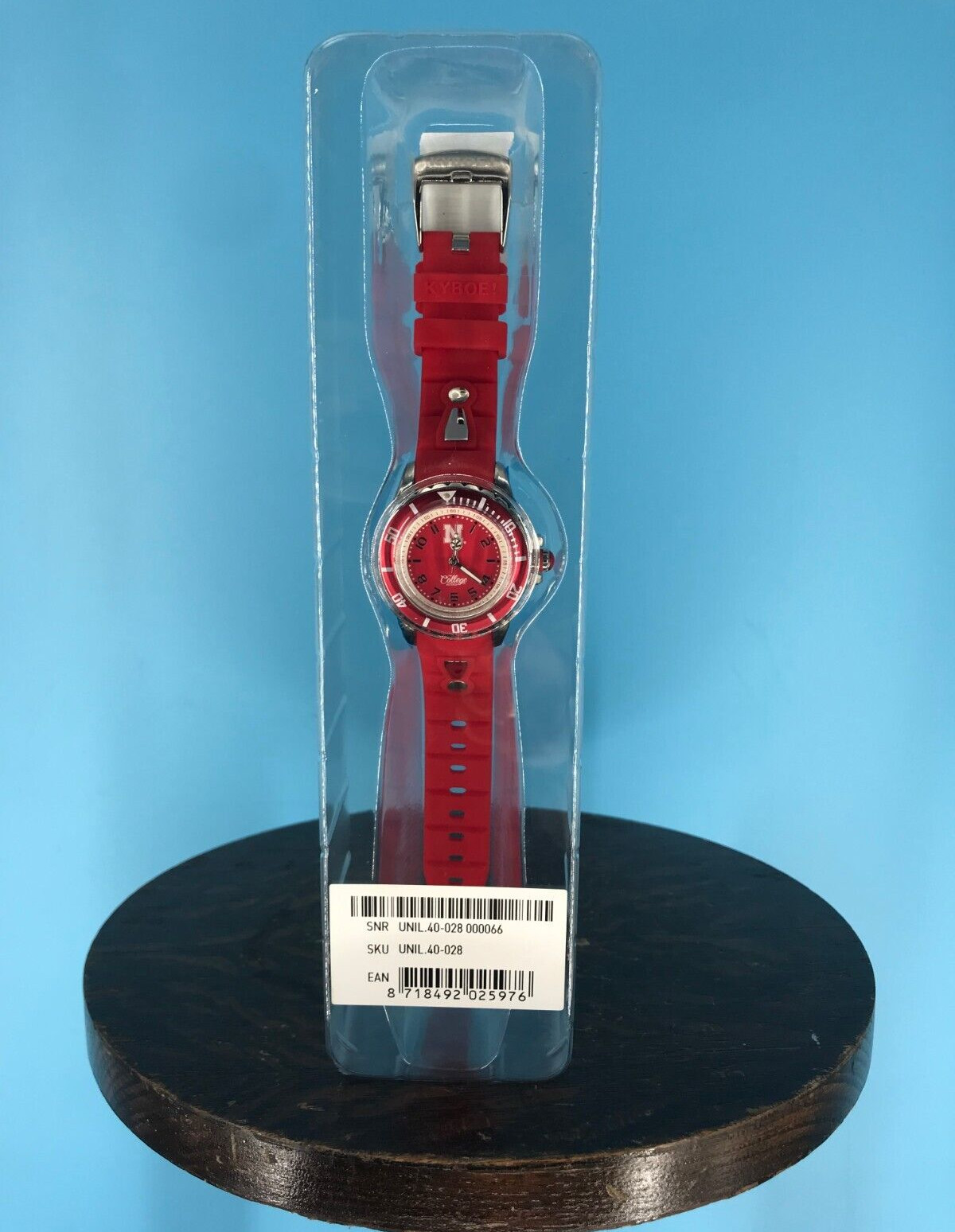College Watch Co University of Nebraska Official Authentic University Watch New