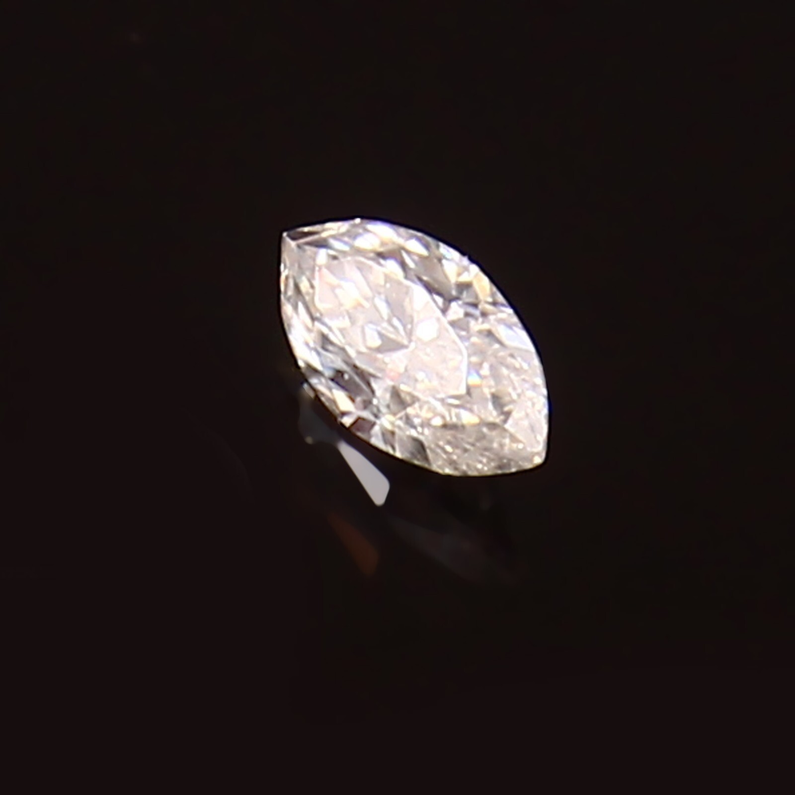 White D Color Moissanite Marquise VVS1 Lab Created Diamond Gemstone Cut 5×2.50MM