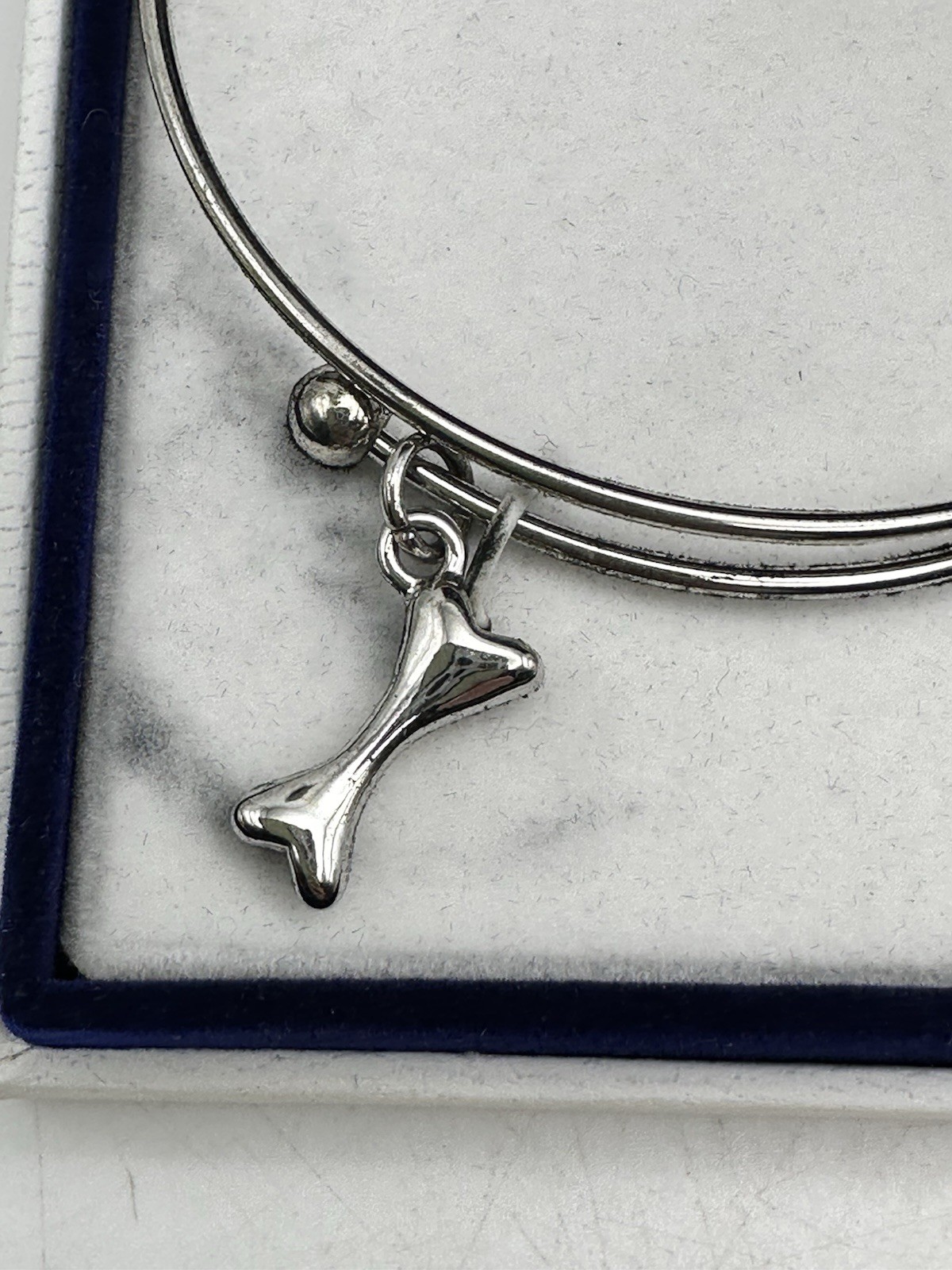 Bella Perlina Charm Bracelet Trio I Love My Dog Series Stainless Steel