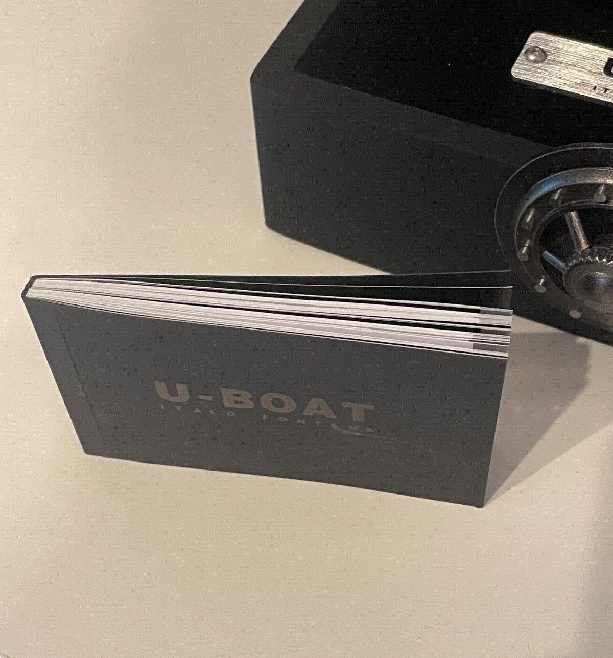 U-Boat Italo Fontana Black Men’s Watch Pristine Condition 