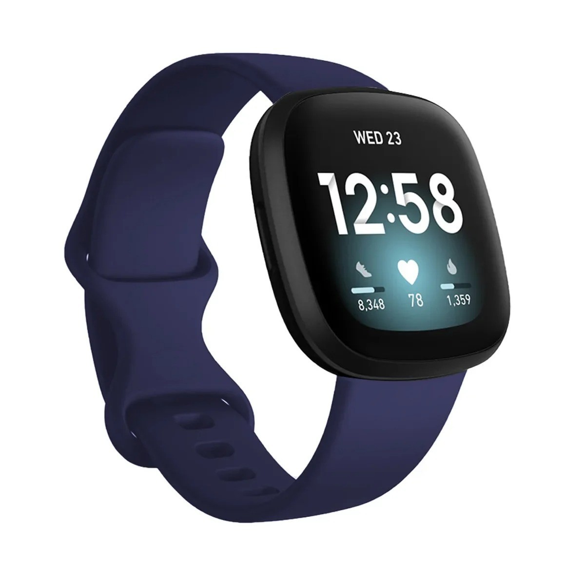 For Fitbit Versa 3 4 Sense Silicone Strap Wristband Replacement Watch Band Sport
