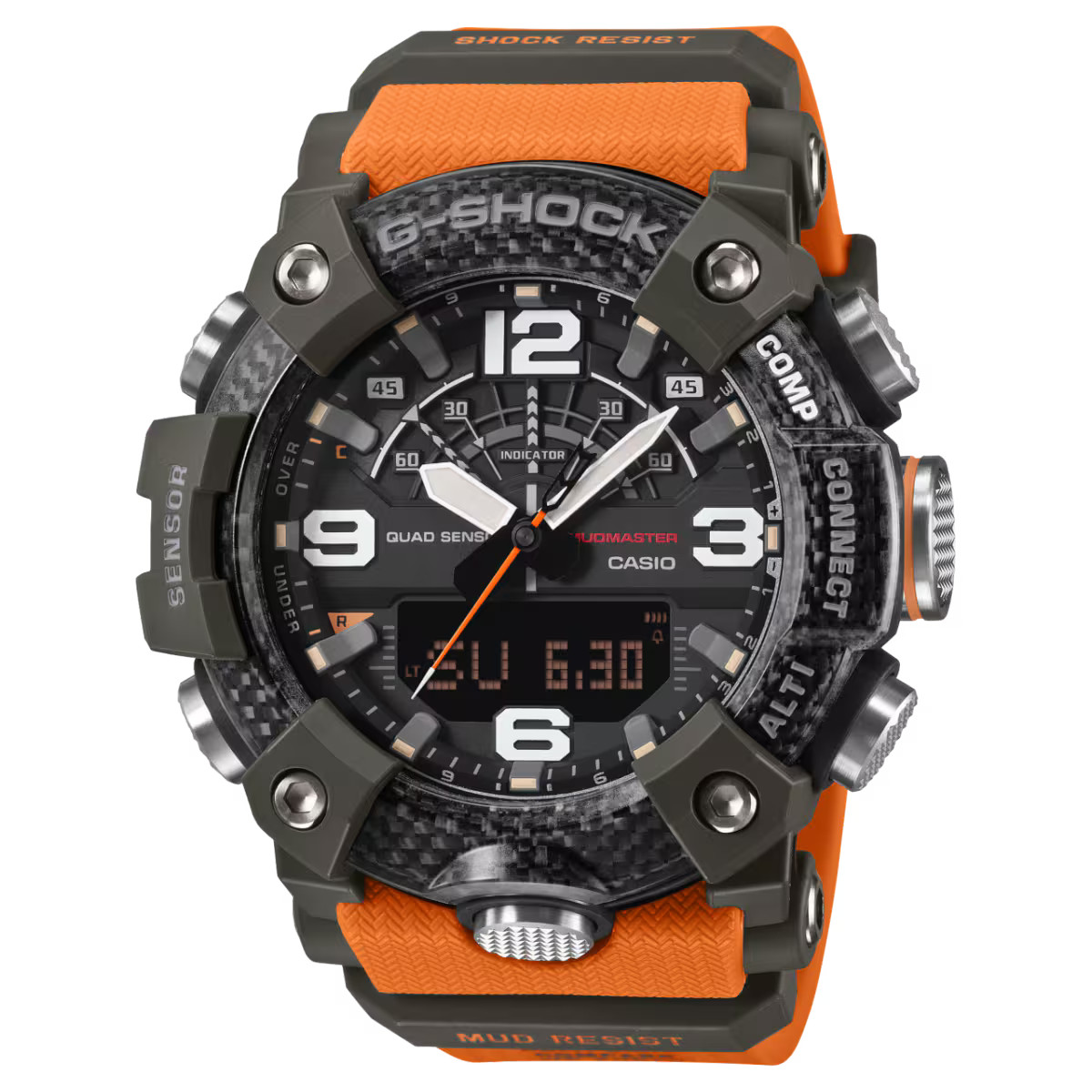 CASIO G-SHOCK GG-B100X-1A9 MASTER OF G – LAND MUDMASTER Bluetooth Carbon resin