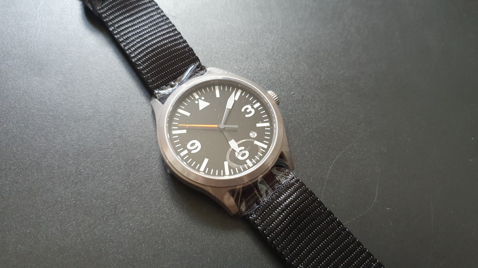 Berny titanium mechanical watch, sinn homage, free UK delivery