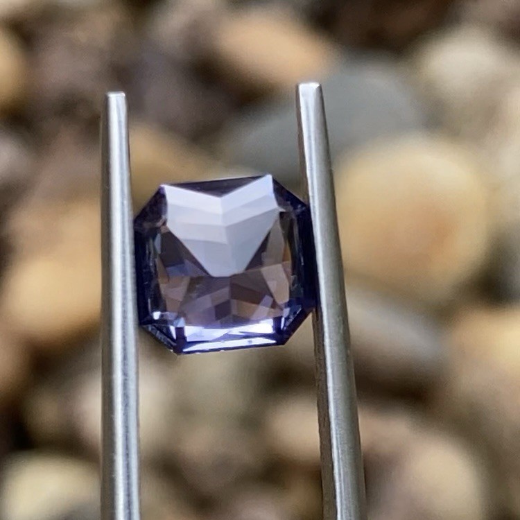 Ceylon No Heat Natural Purple sapphire 1.0ct from sri lanka loose gemstone