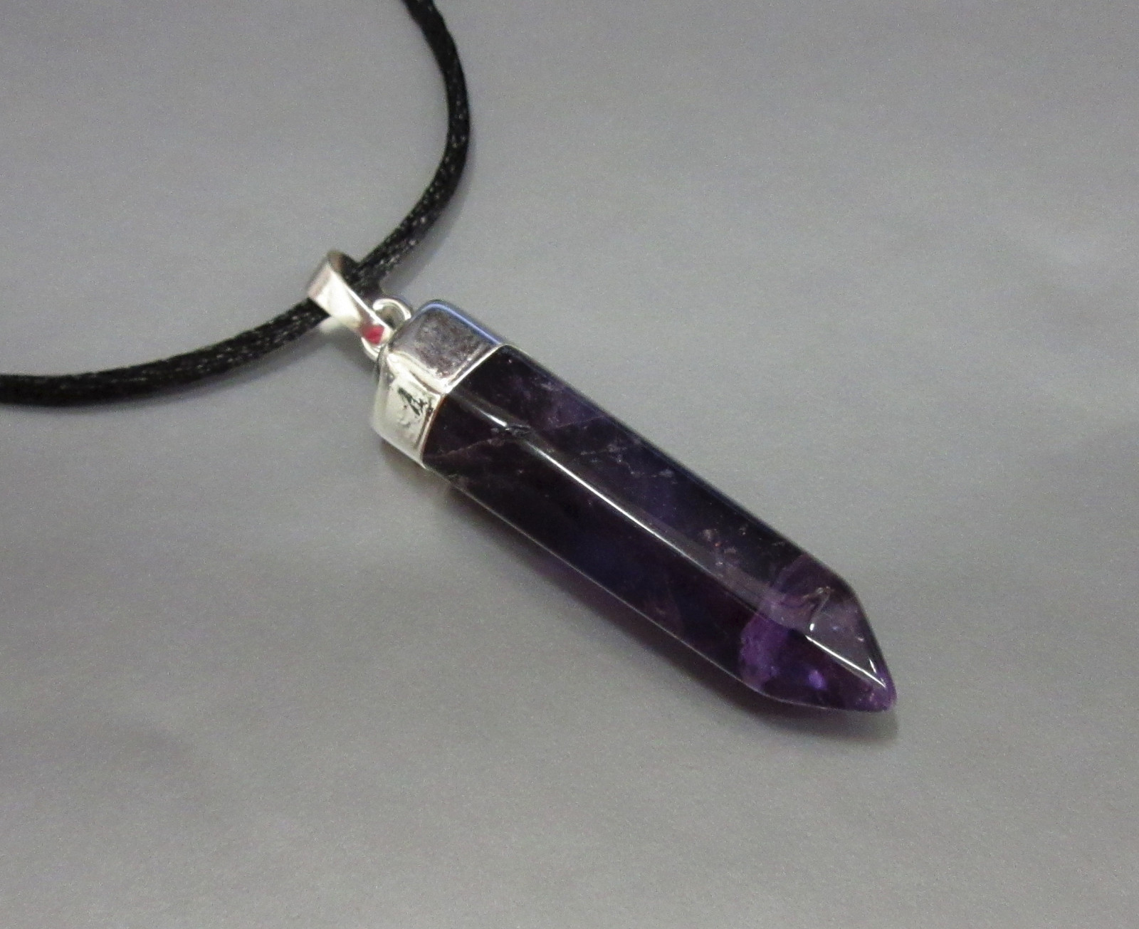 Amethyst Point Pendant ~ Crystal Healing – Fast Free US Shipping