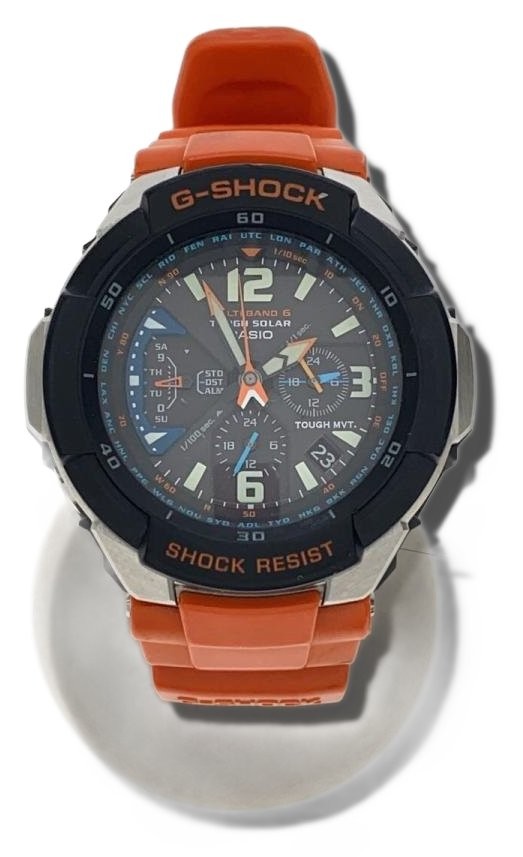 CASIO G-SHOCK Watch Rubber Orange GW-3000M Authentic Men H:1.89” W:1.97” 6622