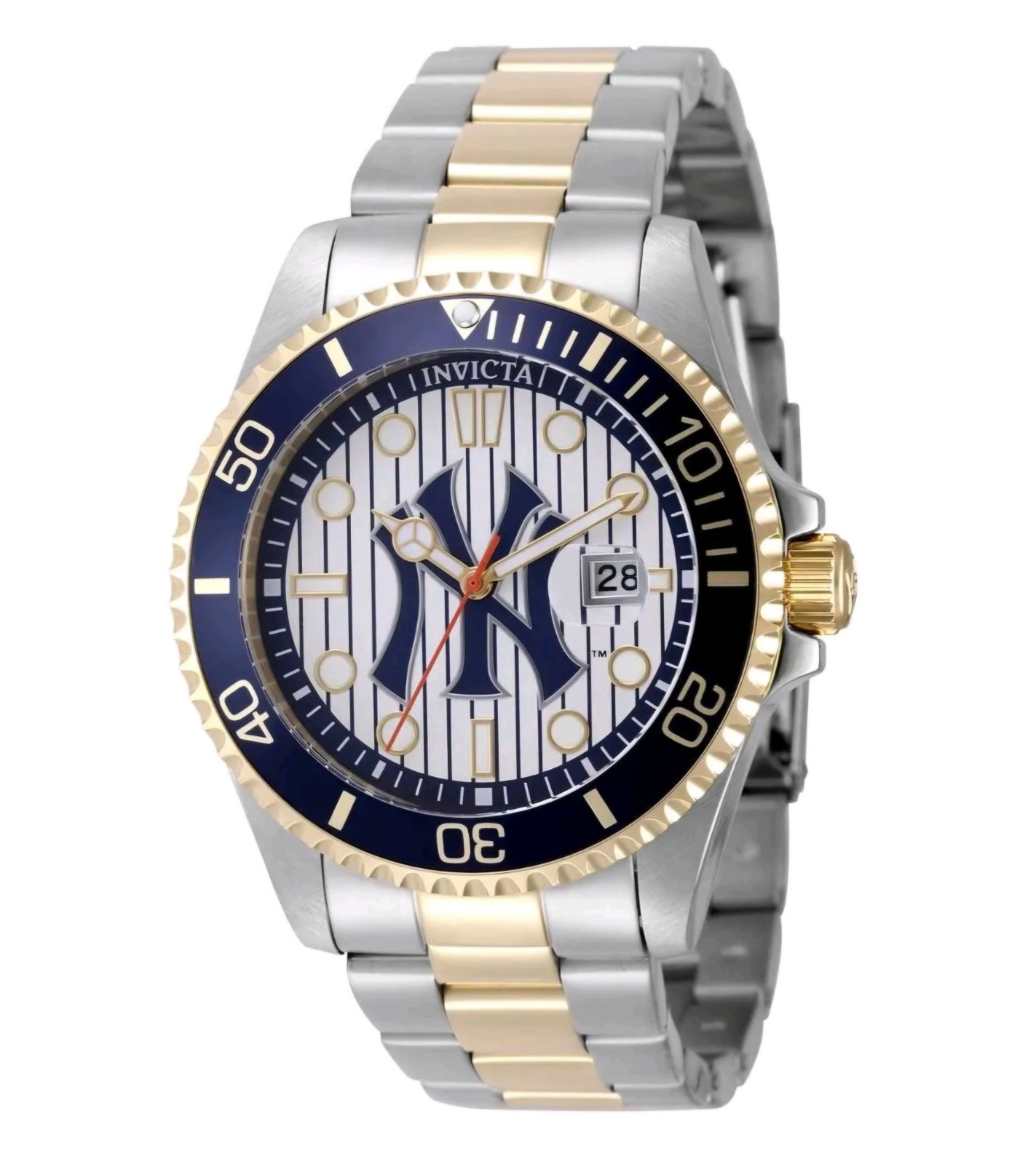 Invicta Pro Diver MLB New York Yankees Men’s Quartz Watch 49857 Baseball 43mm