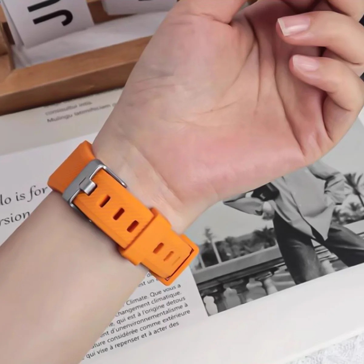 Silicone Watch Strap for Samsung Galaxy Watch 8 40mm 44mm 8 Classic 46mm Band