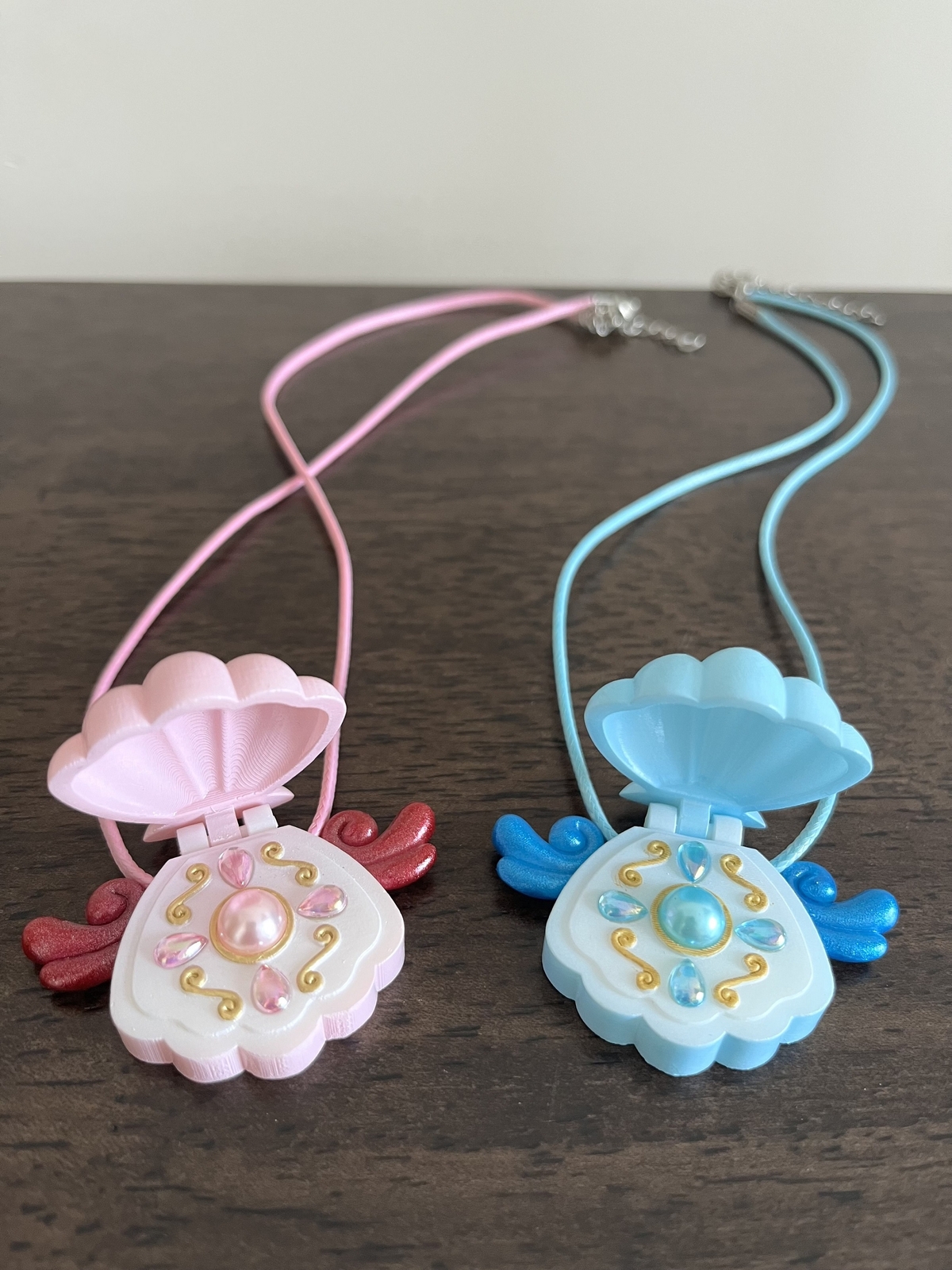 Handmade Pichi Pichi Pitch Openable Pendant Mermaid Melody Necklace Luchia Hanon