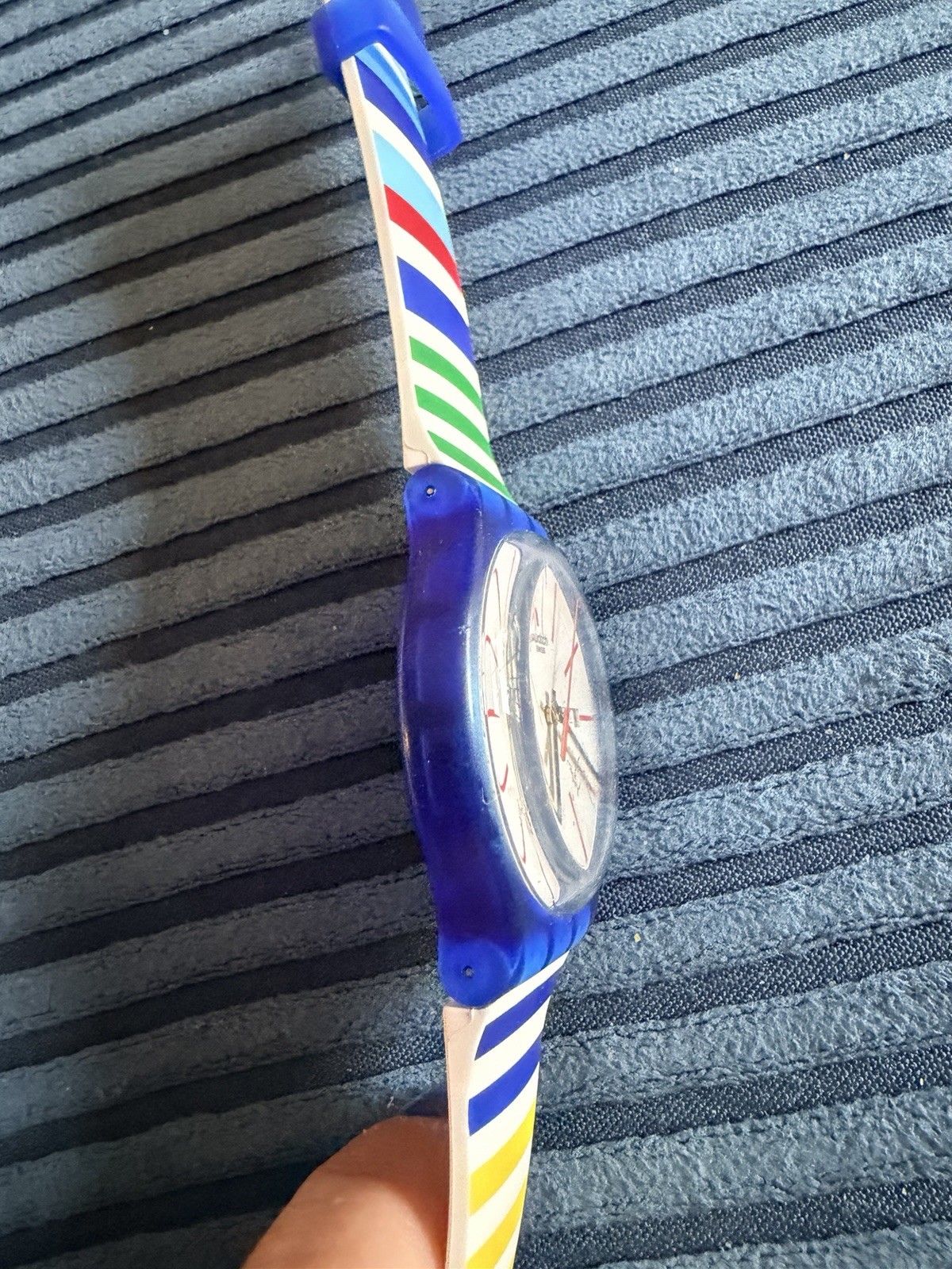 Swatch Home Stripe Home Limited Edition Retired 2021