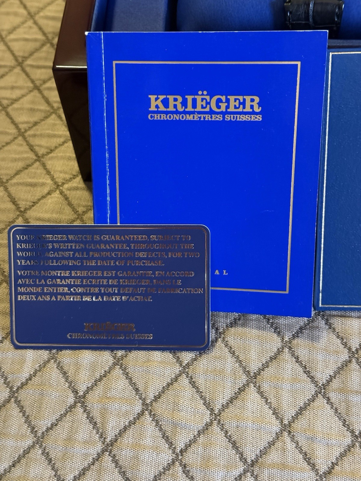Krieger Gigantium K7007 43mm Limited Edition – Great Condition Box & Papers