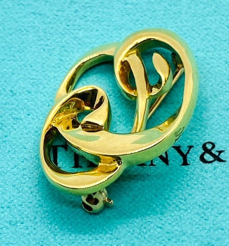 Tiffany & Co Paloma Picasso 18K Gold 1983 Brooch