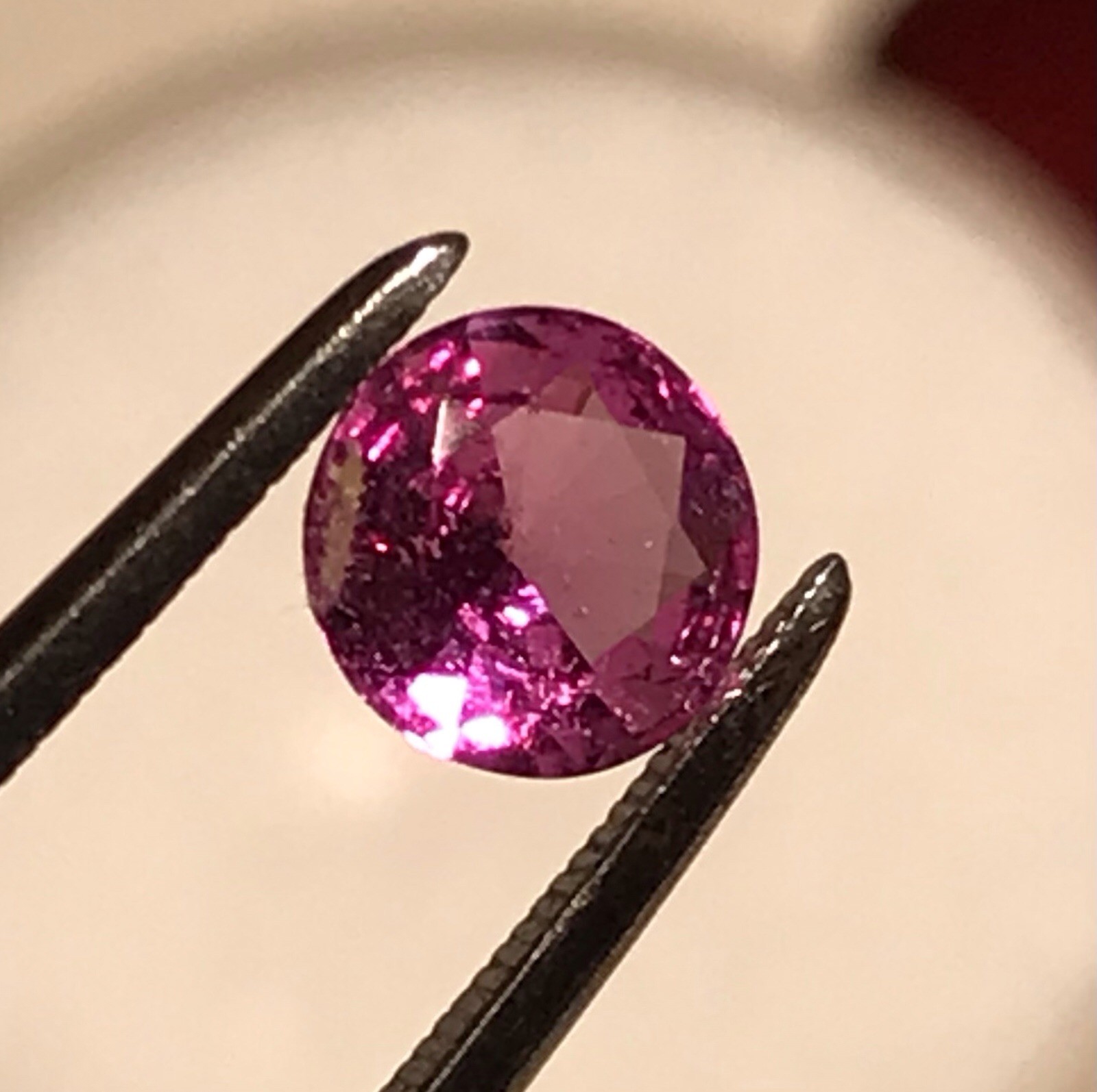 Natural Vietnam Round Ruby Gemstone 0.43 Carat