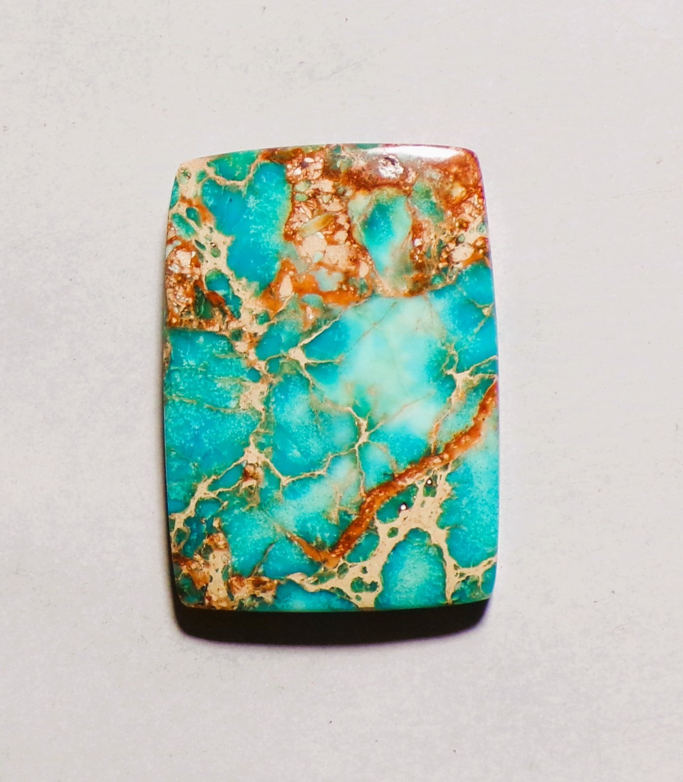 30.80 Cts Sea Sediment Jasper Cabochon Loose Gemstone 33X24X4.4MM 142