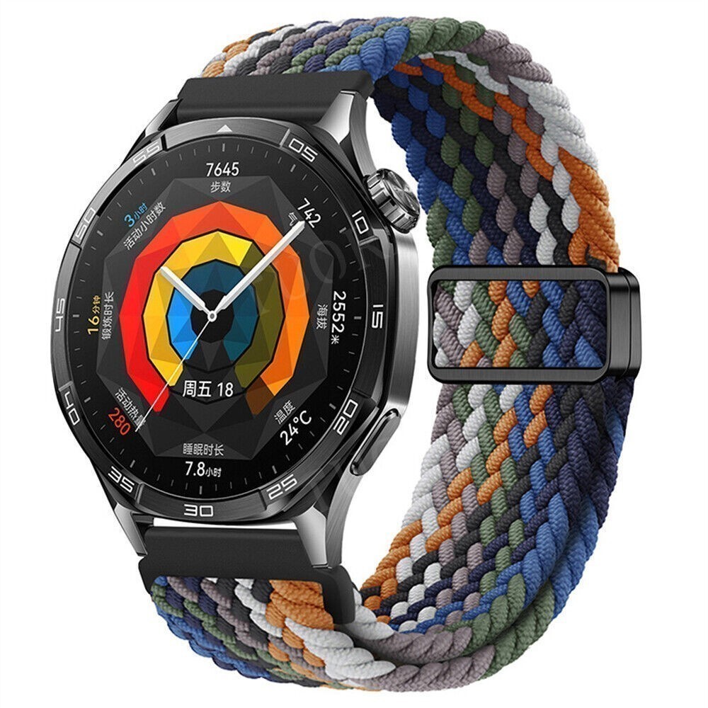Nylon Magnetic Watch Band Wrist Strap For Amazfit GTS 4 GTS 2 GTR 3 2e GTR 47mm