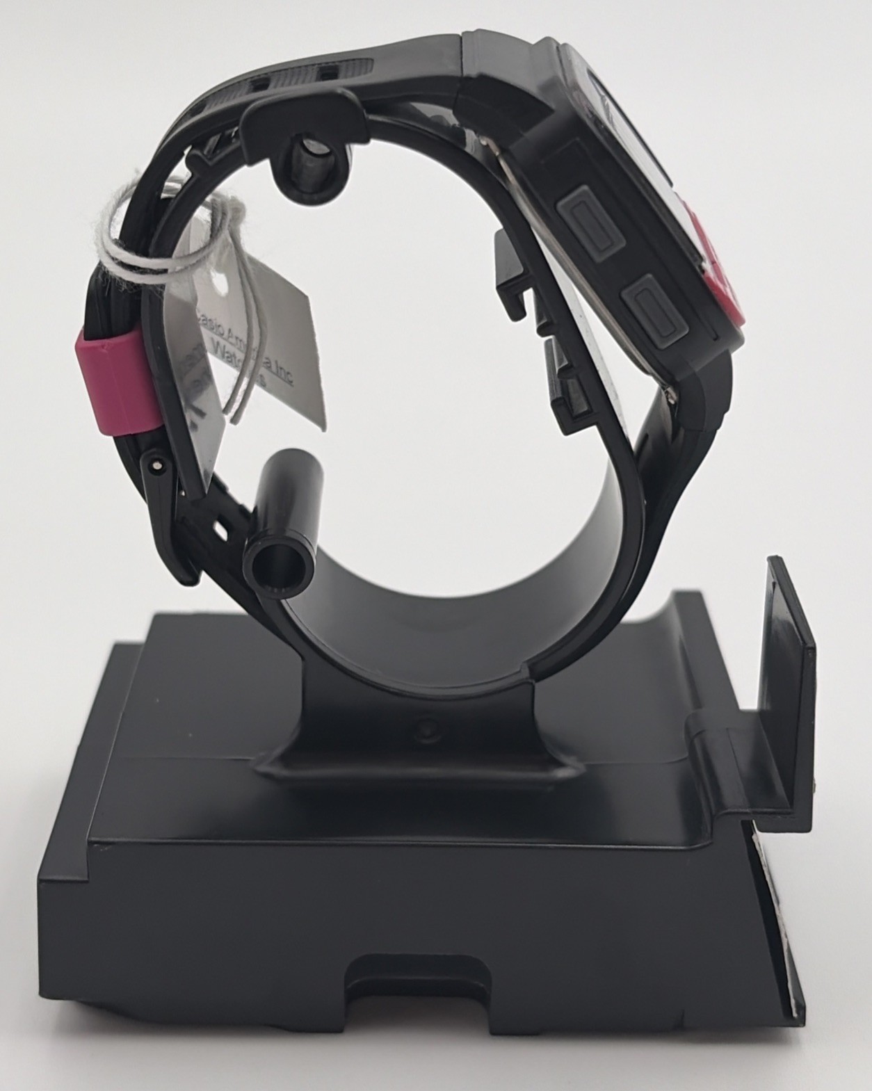 Casio Digital Watch SDB100-1b Black and Pink Quartz Women’s 2001