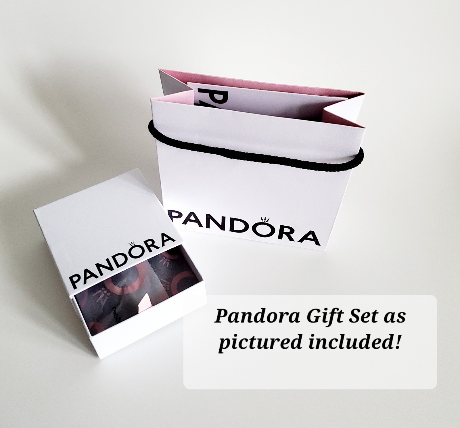 Authentic Pandora Travel Charm Bracelet Multicolor Gift Set New in Box