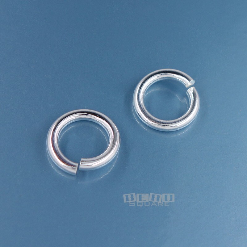 2 Sterling Silver 2mm x 12mm Heavy Duty Open Jump Ring Connector 12 Gauge #33146
