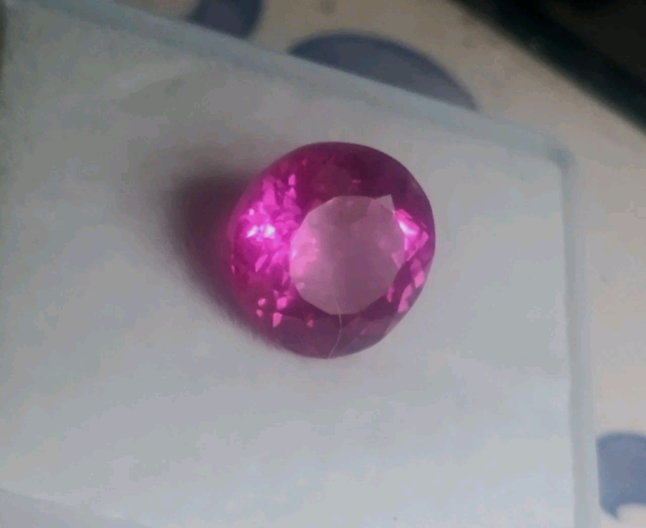 4.00ct Unheated Natural Mogok Pink Ruby Round AGSL Certified Stunning Loose