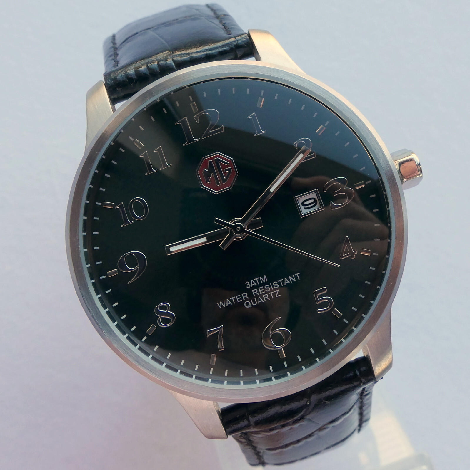 MG Morris Garages BMC MGA MGB Classic Aviator Driver Sport Car Accessory Watch