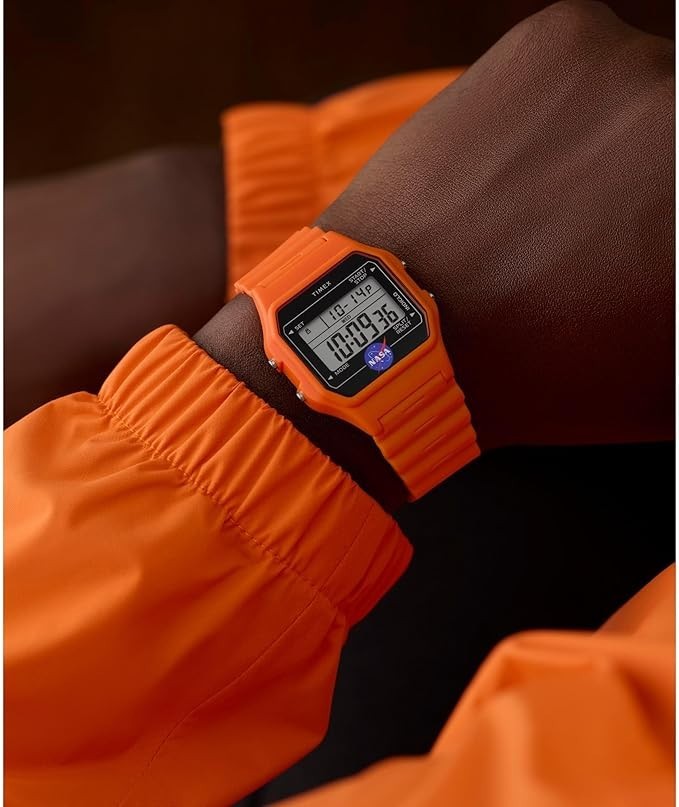 Timex NASA Artemis **Orange** Digital Watch TW2Y13300 NEW IN BOX