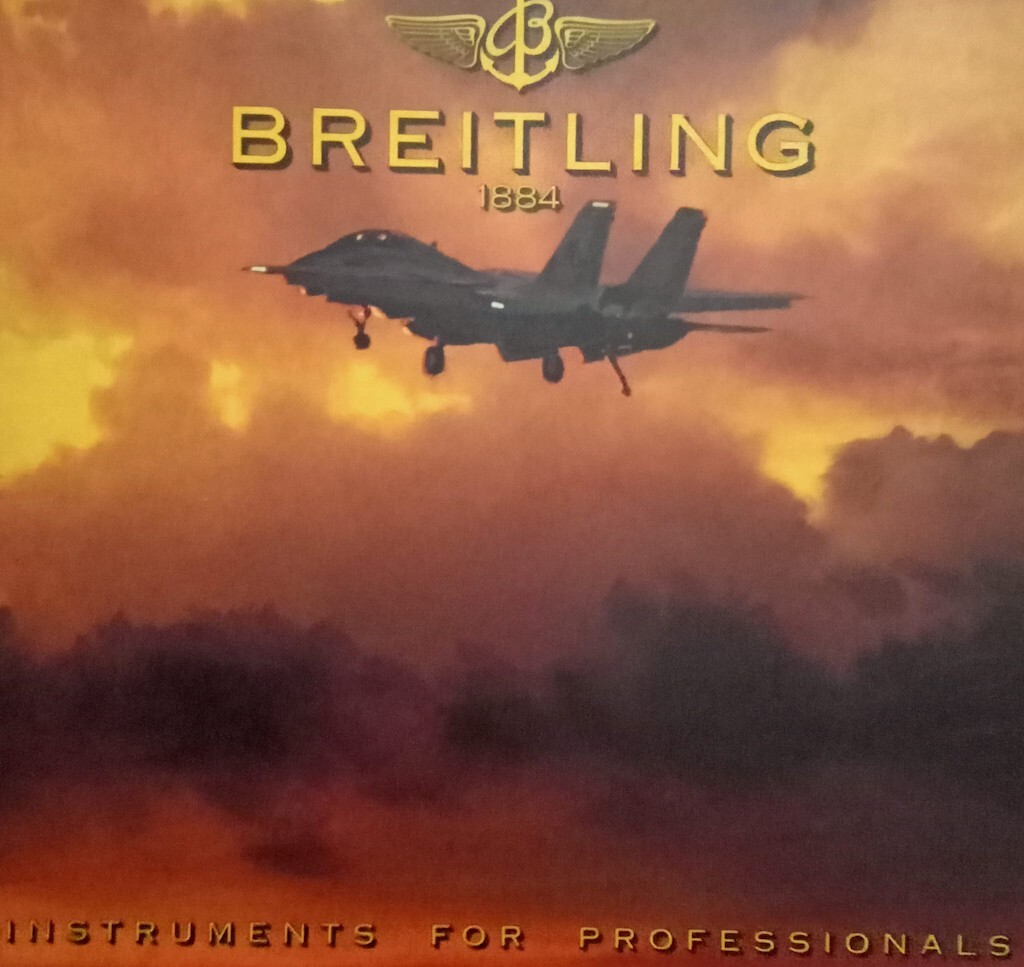 BREITLING 1884 PURE BREITLING 1997 REAL MINT WATCH CATALOG AS PHOTO