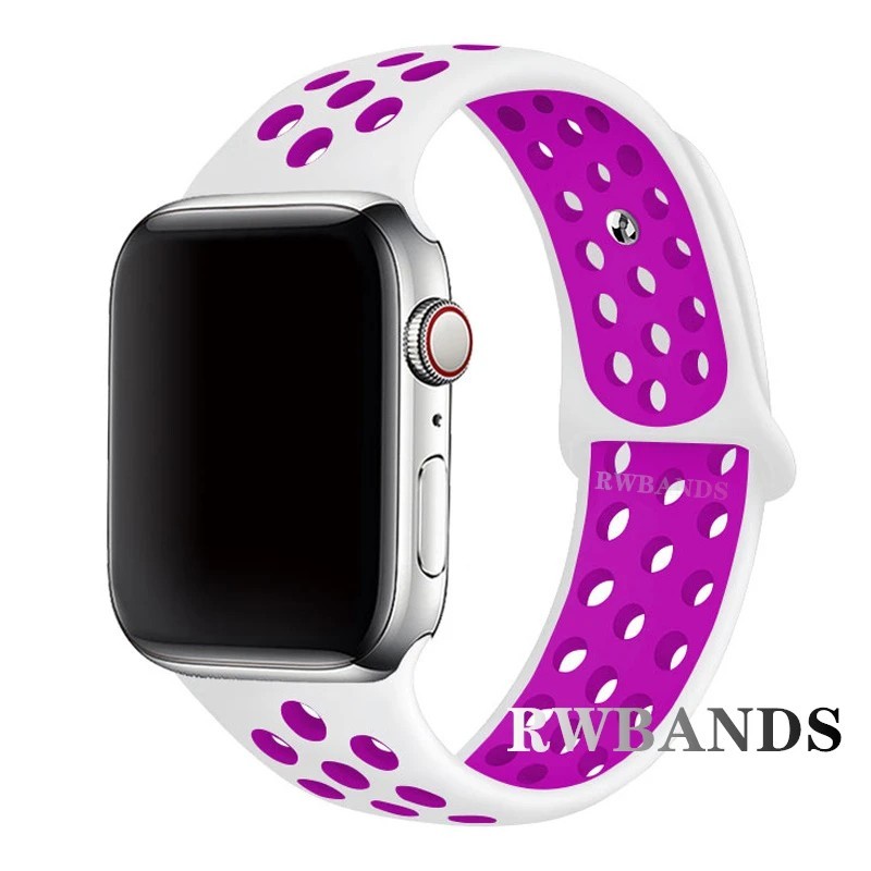 Sport Strap for Apple Watch Band Breathable Bracelet iWatch Series 10 9 8 7 6 SE