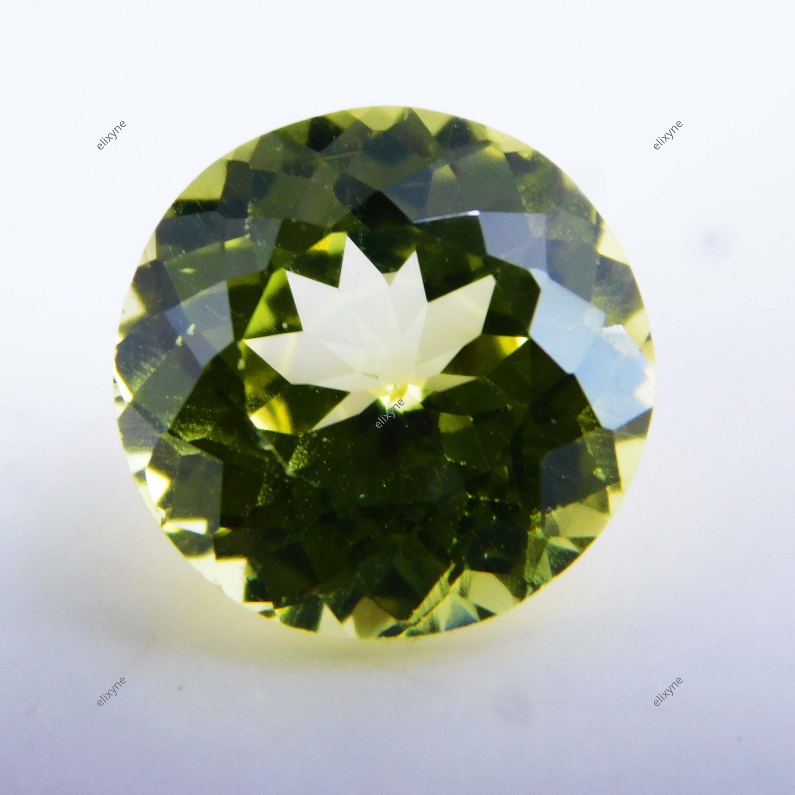 Rare 6.45 Cts Natural Yellow Sapphire Round Cut Certified Loose Gemstone